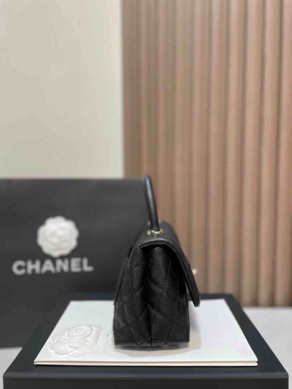 Chanel Coco Handle Mini Black GHW 19cm