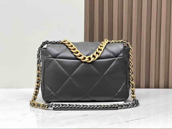 Chanel 19 Bag Dark Grey 30cm