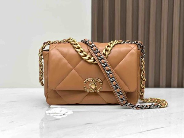Chanel 19 Bag Caramel 26cm