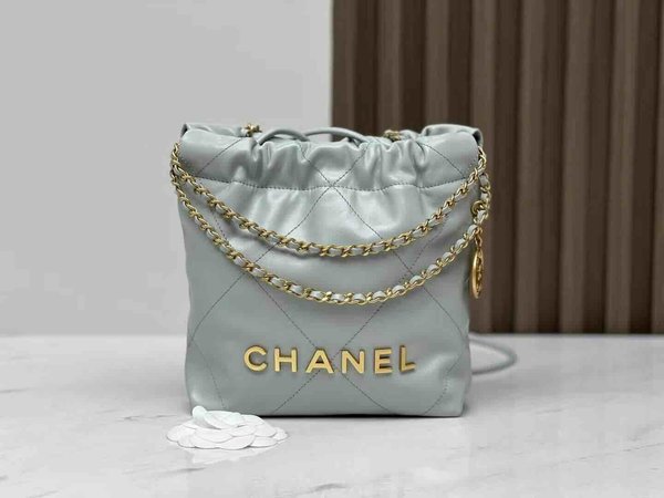 Chanel Mini Chanel 22 Misty Blue