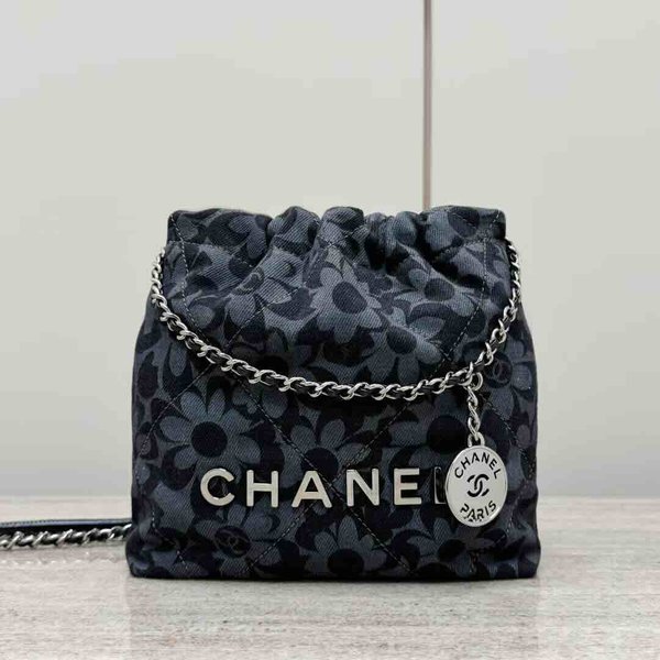Chanel Trash Bag Style Tote Calfskin GHW