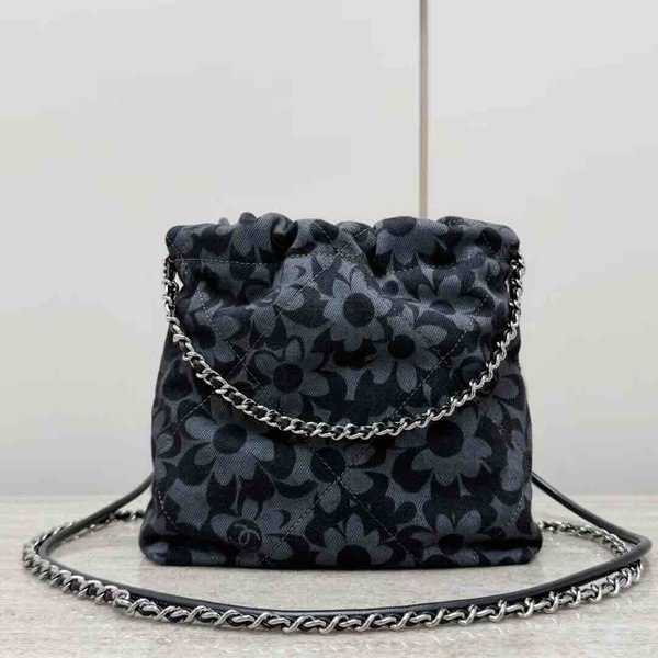 Chanel Trash Bag Style Tote Calfskin GHW