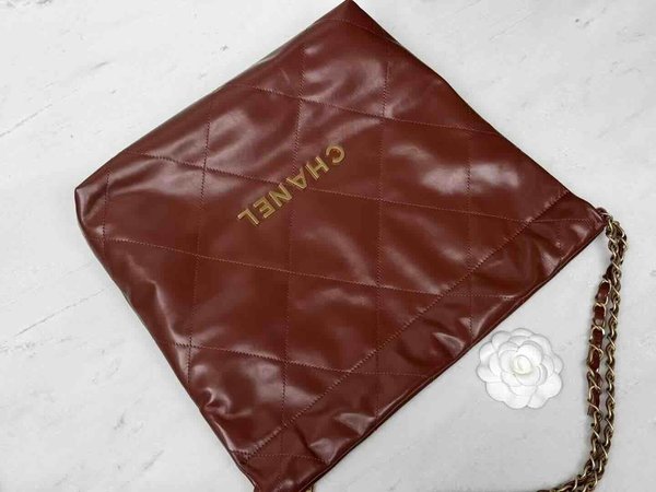 Chanel 24A Chanel 22 Small Golden Brown 37cm