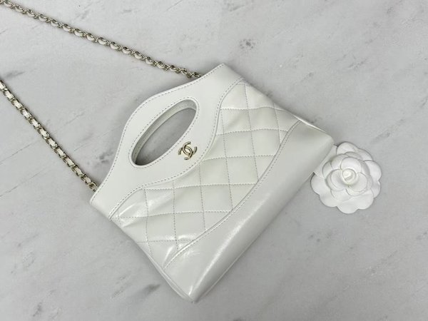 CHANEL 24S 31 Bag Nano – Fairy White (20cm)