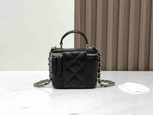 Chanel Square Mini Box Bag 12cm – Black (23A)