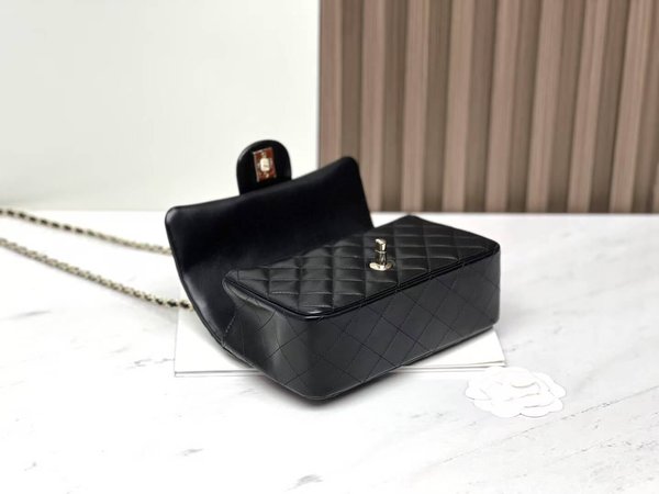 CHANEL CF Dami Mini Handle Bag – Classic Black (20cm)