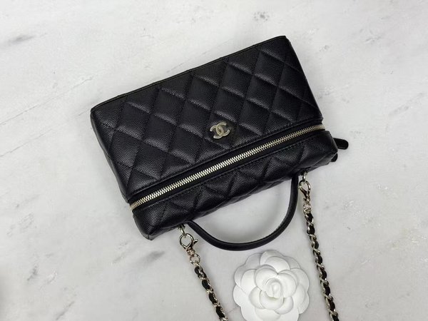 CHANEL 25P LP Mini Box Bag – Classic Black ((19.5cm)
