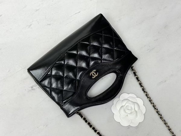 CHANEL 24S 31 Bag Nano – Classic Black (20cm)