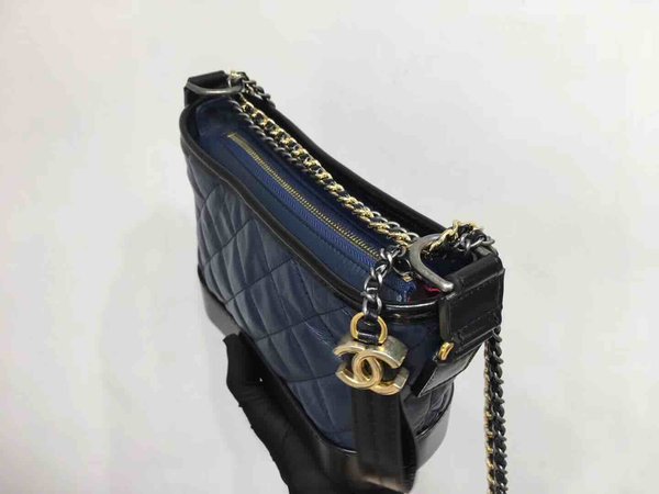 Chanel Gabrielle Classic Hobo Bag Calfskin 20cm