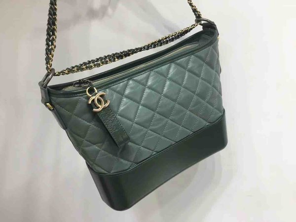 Chanel Gabrielle Classic Hobo Bag Calfskin 28cm