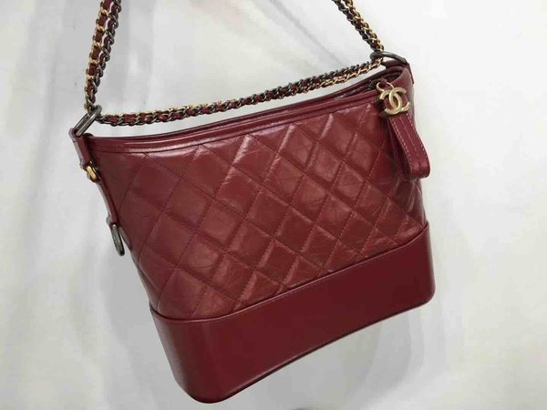 Chanel Gabrielle Classic Hobo Bag Calfskin 28cm