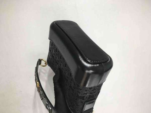 Chanel Gabrielle Embroidered Hobo Bag Calfskin 20cm