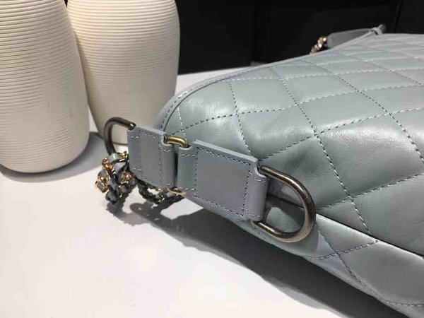 Chanel Gabrielle Hobo Bag Macaron Blue 28cm
