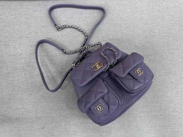 CHANEL Duma Backpack  – (17.5×16.5×10cm)