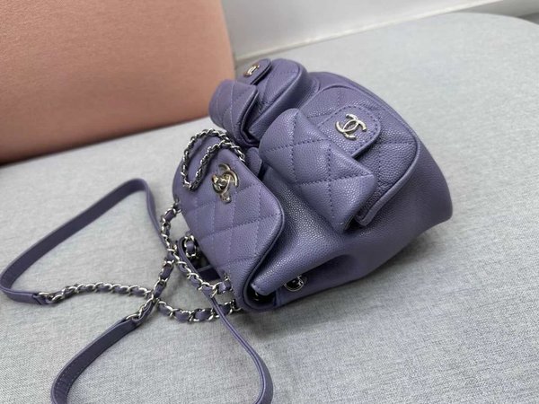 CHANEL Duma Backpack  – (17.5×16.5×10cm)
