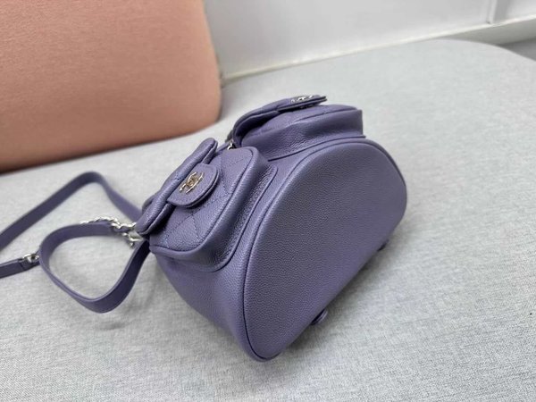 CHANEL Duma Backpack  – (17.5×16.5×10cm)