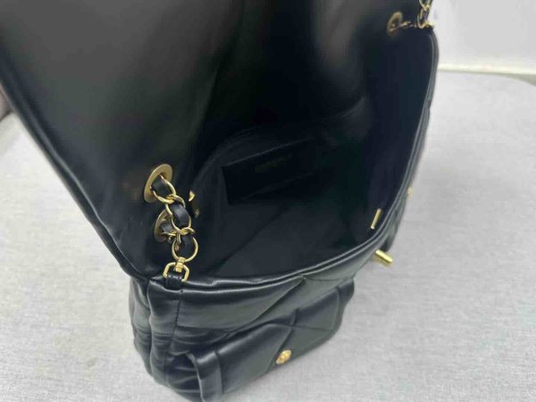 Chanel Flap Shopping Tote Lambskin Chain GHW 45cm