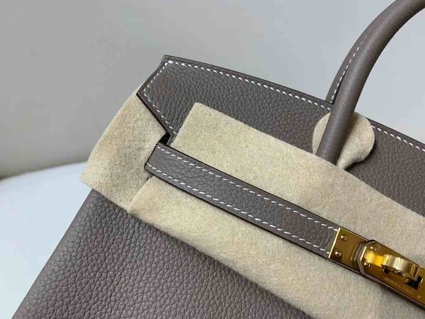 Hermès Birkin25 Togo Etoupe x Gold Hardware