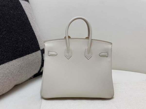 Hermès Birkin 25 Swift Nata x Gold Hardware