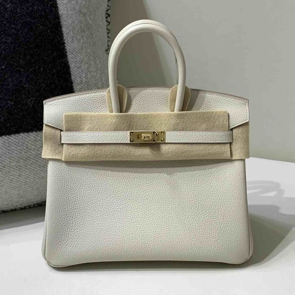 Hermès Birkin 25 Togo Craie x Gold Hardware