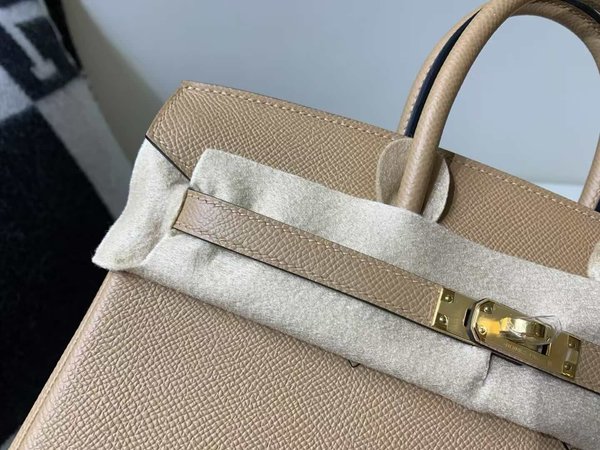 Hermès Birkin 25 Epsom Trench x Gold Hardware