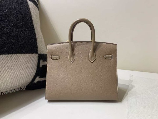 Hermès Birkin 25 Epsom Etoupe x Gold Hardware