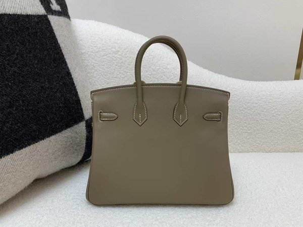 Hermès Birkin 25 Swift Etoupe x Gold hardware