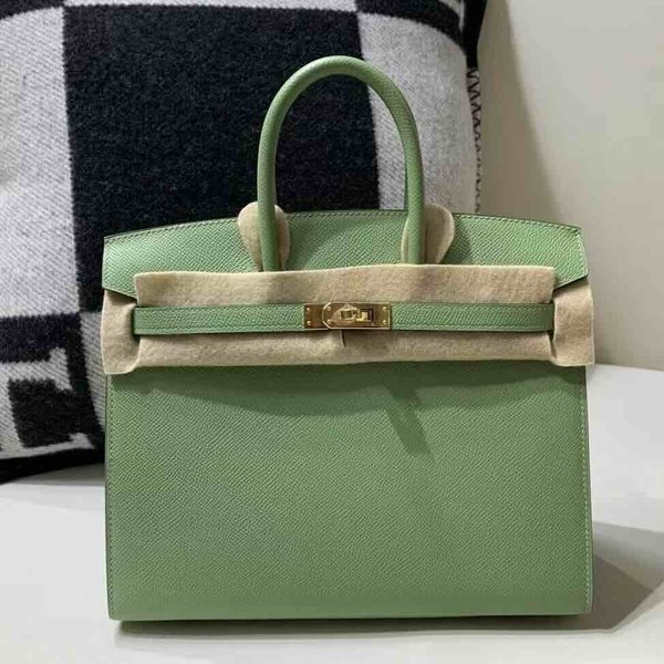 Hermès Birkin 25 Epsom 3I Avocado Green x Gold Hardware