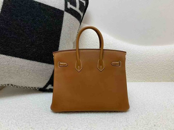 Hermès Birkin 25 Barenia Natural x Gold Hardware