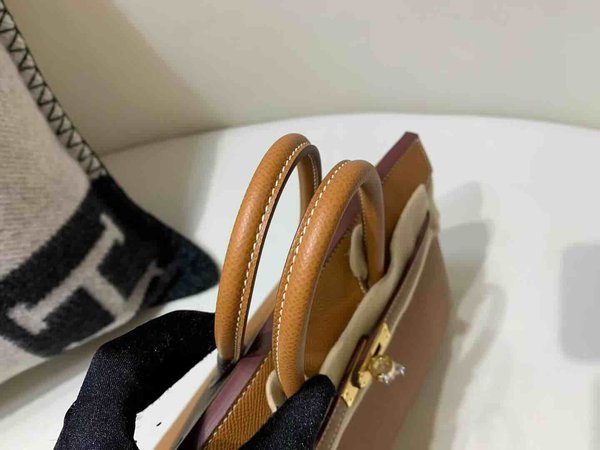 Hermès Birkin25 Epsom Gold x Gold Hardware