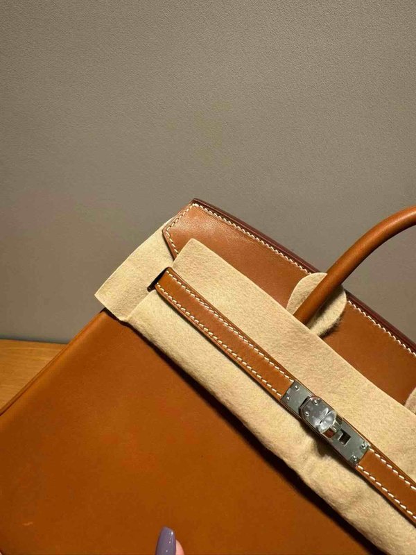 Hermès Birkin 25 Barenia Gold x Palladium Hardware