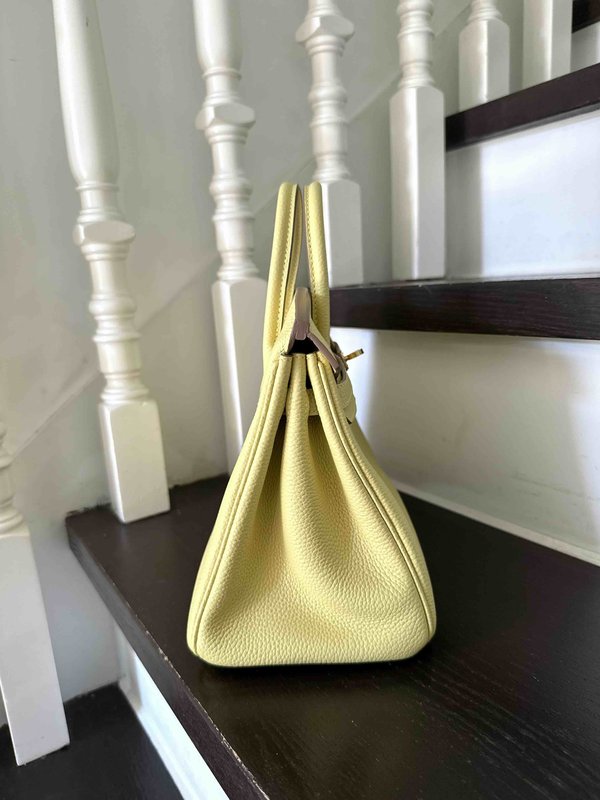 Hermès Birkin25 Togo Jaune Poussin x Gold Harware