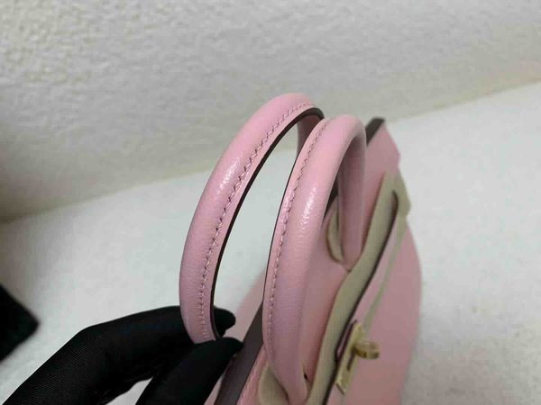 Hermès Birkin 25 Chevre Rose Sakura & Rose Mexico x Gold Hardware