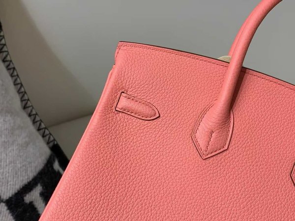 Hermès Birkin 25  Togo Crevette x Gold Hardware