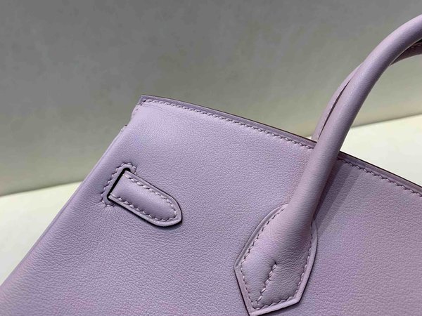 Hermès Birkin 25 Swift Lilac x Gold Hardware