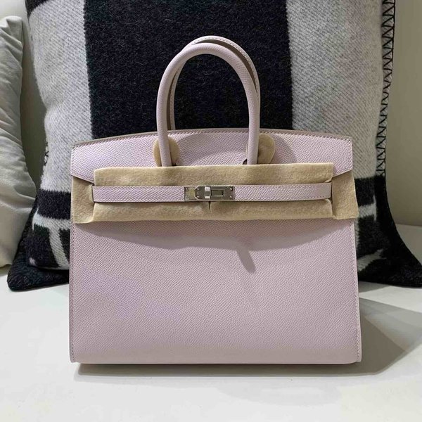 Hermès Birkin 25 Epsom Sellier Dreamy Purple x Palladium Hardware