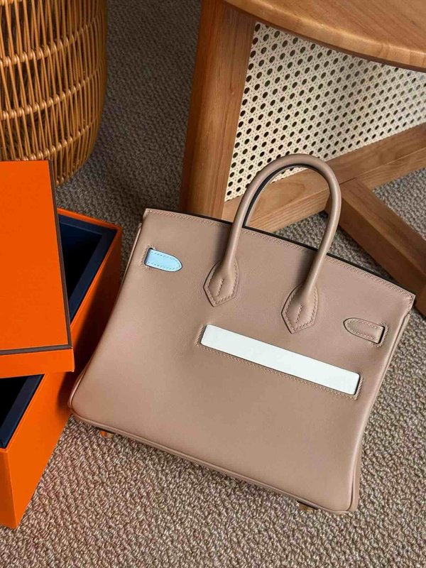 Hermès Birkin30 Colormatic Swift Milky White x Gold Hardware