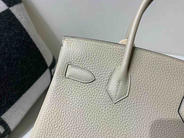 Hermès Birkin30 Togo Gris Tourterelle x Palladium Hardware