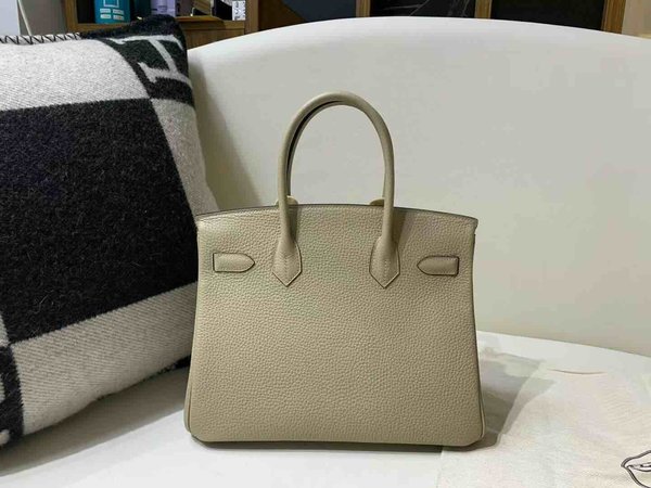 Hermès Birkin30 Togo Gris Tourterelle x Palladium Hardware