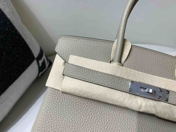Hermès Birkin30 Togo Gris Tourterelle x Palladium Hardware
