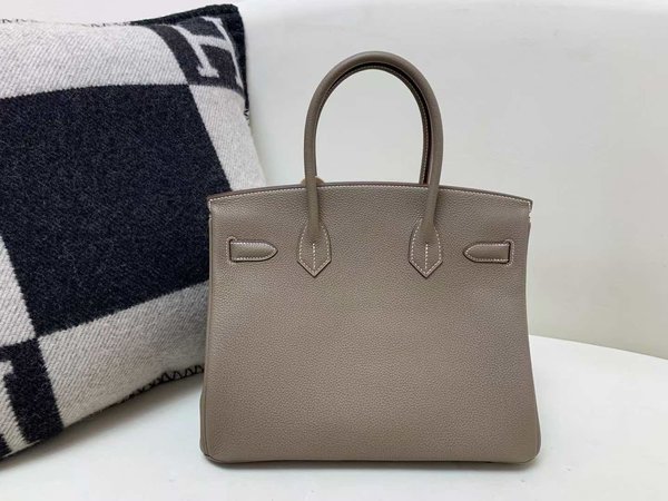 Hermès Birkin 30 Togo Etoupe x Gold Hardware