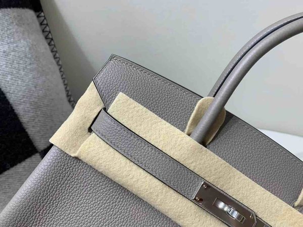 Hermès Birkin30 Togo Gris Asphalt x Gold Hardware