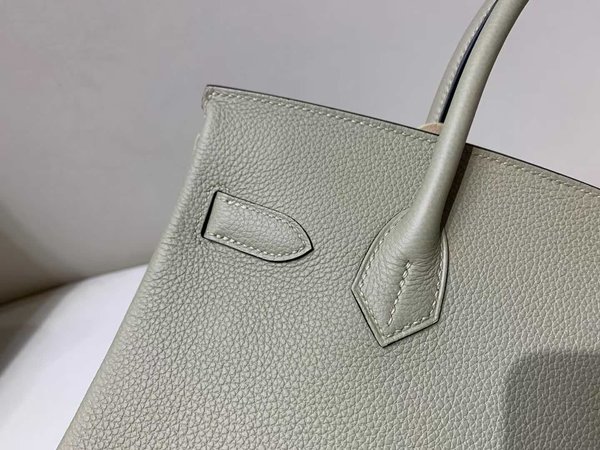 Hermès Birkin 30 Togo Sage Green x Gold Hardware