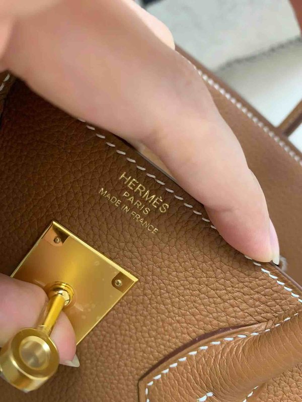 Hermès Birkin 30 Togo Gold x Gold Hardware