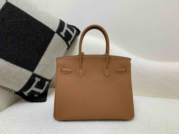 Hermès Birkin 30 Togo Gold x Gold Hardware