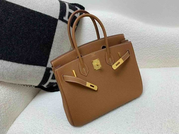 Hermès Birkin 30 Togo Gold x Gold Hardware