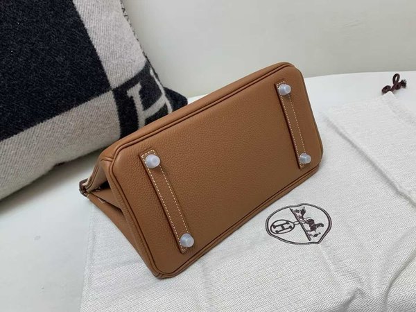 Hermès Birkin 30 Togo Gold x Palladium Hardware