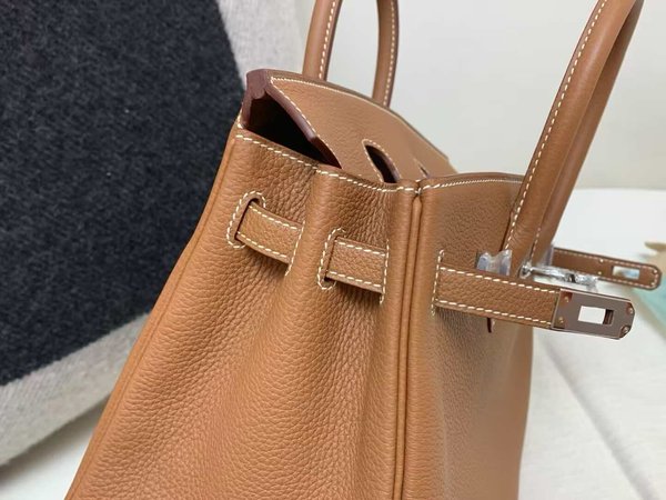 Hermès Birkin 30 Togo Gold x Palladium Hardware