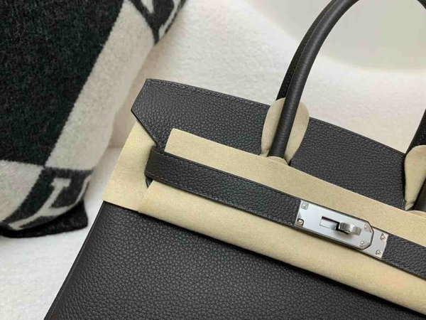 Hermès Birkin30 Togo Ebene x Palladium Hardware