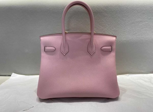 Hermès Birkin 30 Togo 3Q Rose Sakura x Gold Hardware